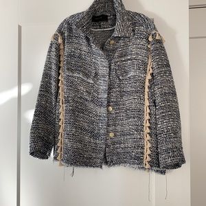 Zara unique cotton jacket